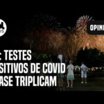 Covid: Testes positivos quase triplicam no RJ e acendem alerta após festas