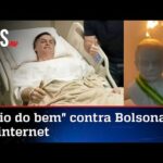 Ativista queima imagem de Bolsonaro e chama de simpatia de fim de ano