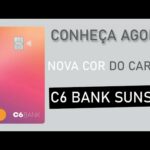 NOVO CARTÃO C6 BANK | NOVA COR SUNSET