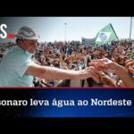 Bolsonaro vai ao Nordeste inaugurar obra que o PT prometeu