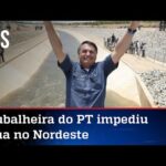 Bolsonaro denuncia que desvios do PT equivaleram a 50 transposições do São Francisco
