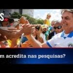 Pesquisa contraria as ruas e diz que Bolsonaro é líder em rejeição