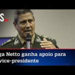 Mourão elogia nome de Braga Netto como vice de Bolsonaro