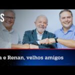 Lula tem encontro com Renan, que defende cooptação do MDB pelo PT