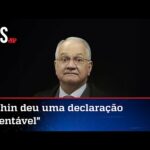 Bolsonaro: Parece que Fachin não confia no sistema eleitoral