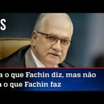 Fachin defende o diálogo, mas segue com indiretas a Bolsonaro