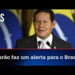 Crise na Ucrânia é alerta para a Amazônia brasileira, afirma Mourão