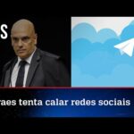 Moraes ameaça suspender o Telegram no Brasil