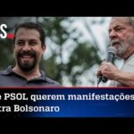 Preocupados com Bolsonaro, PT e PSOL armam protestos de rua antes da eleição