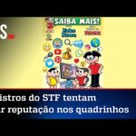 STF lança parceria com a Turma da Mônica para combater supostas fake news