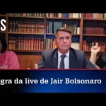 Análise da Live de Jair Bolsonaro de 24/03/22
