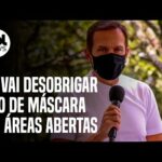 Covid: São Paulo vai desobrigar uso de máscara em ambientes abertos