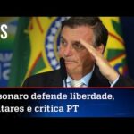 Bolsonaro desmonta pesquisas e sentencia: Quem acredita nelas, acredita em Papai Noel também