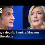 Segundo turno na França será entre Macron e Le Pen