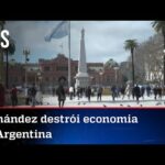 Com a esquerda no poder, inflação na Argentina ultrapassa 55% em 12 meses