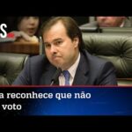 Rodrigo Maia desiste de candidatura e já fala em apoio a Lula