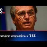 Bolsonaro sobe o tom contra o TSE: Não podem jogar no lixo as sugestões do militares