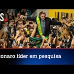 Bolsonaro aparece à frente de Lula em pesquisa eleitoral espontânea