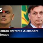 Bolsonaro volta a subir o tom com Moraes: Quem ele pensa que é?