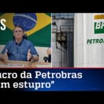 Bolsonaro critica lucro da Petrobras em tempos de crise: Não quebre o Brasil!