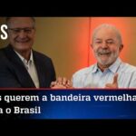 Em evento, Lula e Alckmin aplaudem hino da Internacional Socialista
