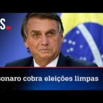 Bolsonaro denuncia ameaças à Constituição e afirma que voto auditável é garantia da democracia