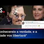 Bolsonaro manda abraço para Johnny Depp após sentença favorável ao ator