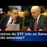 Senado aprova convite para ouvir Barroso e Moraes em Comissão