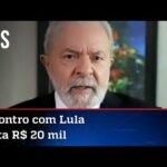 Empresário e advogados pagam alto para jantar com Lula