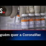 Encalhada, Butantan interrompe produção da vacina do Doria