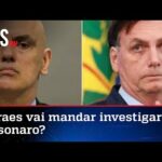 Moraes envia para PGR pedido de investigação contra Bolsonaro por suposta interferência na PF