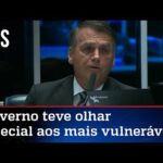 Bolsonaro vai ao Congresso para promulgação da PEC dos Benefícios; veja discurso