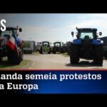 Protestos de agricultores contra agenda ambientalista se espalham pela Europa