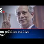PDT oficializa candidatura de Ciro, mas live fracassa em público