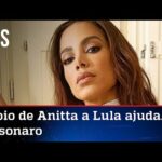Deu ruim pro Lula: Bolsonaro faturou mais que o petista com apoio de Anitta