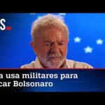 Lula tenta afagar militares, mas fala em tirá-los da Defesa