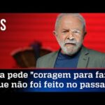 Lula reclama que ninguém lhe serviu água, e promete mudar isso quando for eleito; veja vídeo