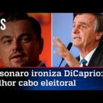 DiCaprio tenta atacar Bolsonaro, mas toma invertida do presidente no Twitter