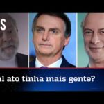 Bolsonaro, Lula, Ciro e Tebet participam de atos no mesmo dia na Bahia