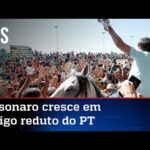 Pesquisa mostra crescimento de Bolsonaro no Nordeste e retração de votos de Lula