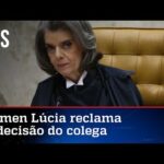 Cármen Lúcia se revolta a faz cobranças sobre decisão de Nunes Marques; veja vídeo