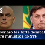 Bolsonaro sobe o tom e enquadra Moraes, Barroso e Fux