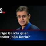 Em sabatina na Jovem Pan, Rodrigo Garcia nega ser apadrinhado por Doria