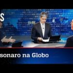 Bolsonaro enfrenta Bonner e Renata em sabatina no Jornal Nacional