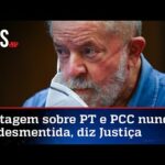 TSE libera associação entre PT e PCC em postagem de Bolsonaro