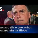 Em live, Bolsonaro faz balanço da entrevista a Bonner e Renata no Jornal Nacional da Globo