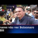 Bolsonaro promove ato em Minas Gerais e lota Praça da Liberdade em BH