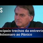 No Pânico, Bolsonaro contesta TSE e critica ação de Moraes contra empresários