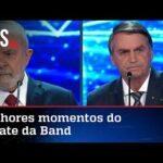 Frente a frente, Bolsonaro chama Lula de ex-presidiário; veja o resumo do debate da Band