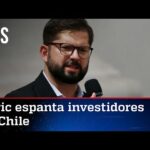 Presidente esquerdista do Chile destrói economia do país em menos de um ano